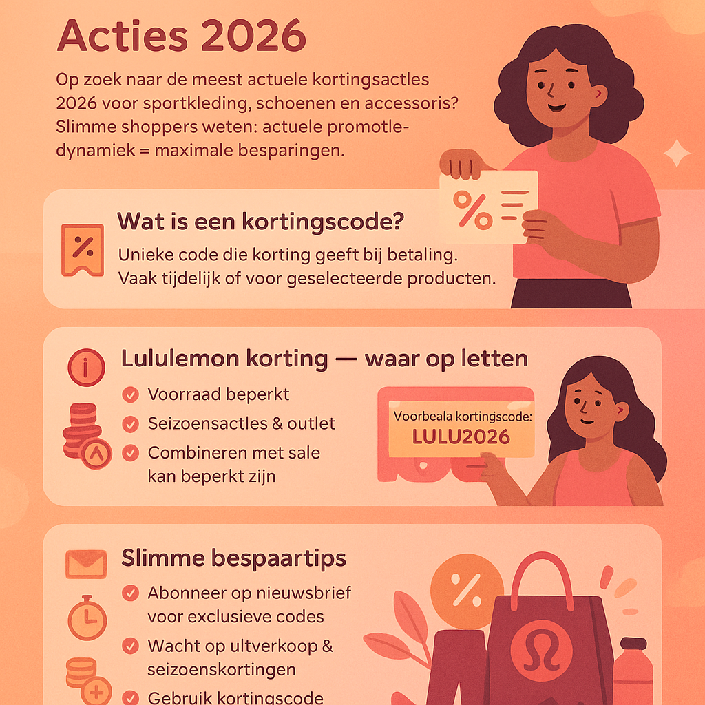 lululemon korting - Kortingscode